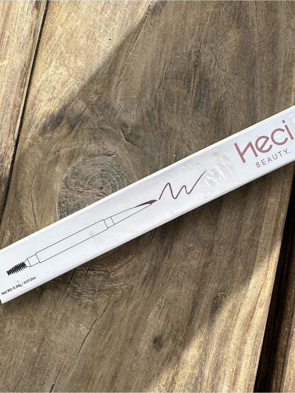Heci Beauty Brow Pencil in “Deep Brown”